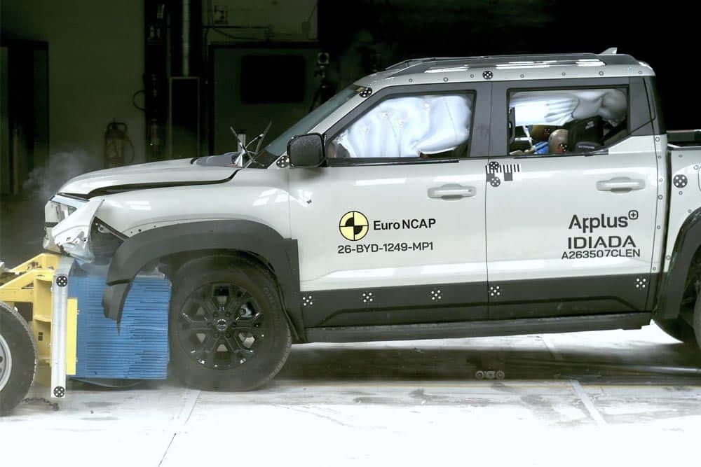 To BYD Shark εκτόπισε την μπαριέρα του Euro NCAP (+video)