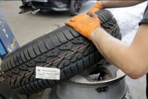 coloured lines new tires